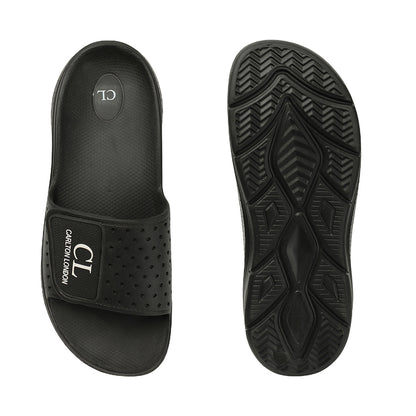 Men Perforated Adjustable Comfort Sliders