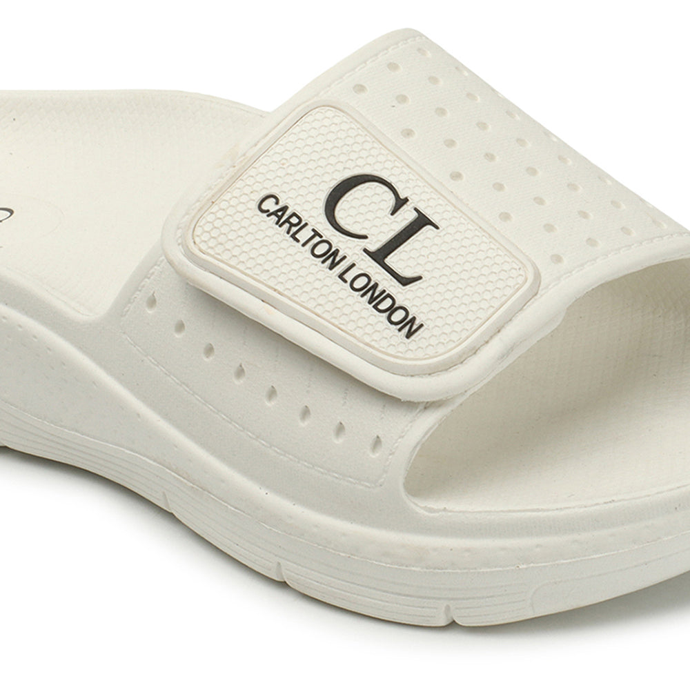 Men Perforated Adjustable Comfort Sliders