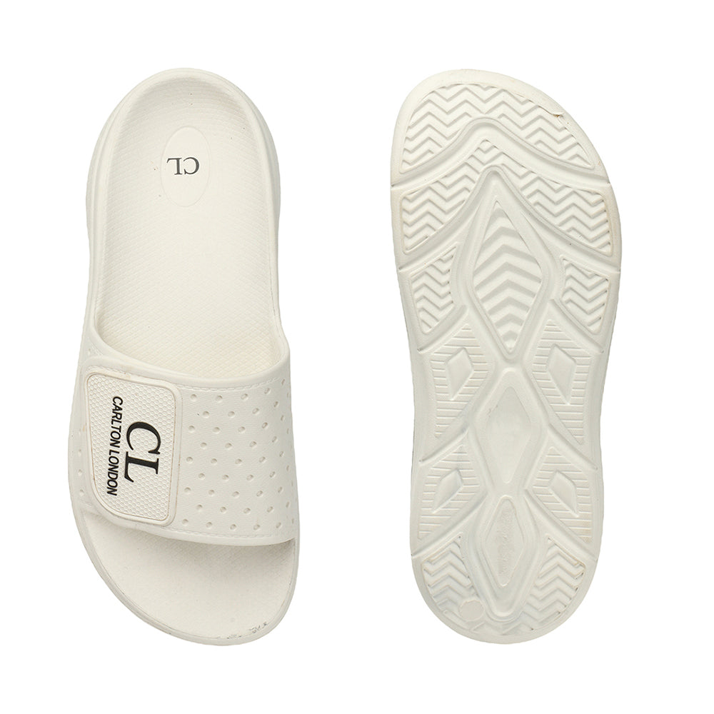 Men Perforated Adjustable Comfort Sliders