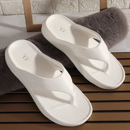 Men Perforated Thong Comfort Sandals