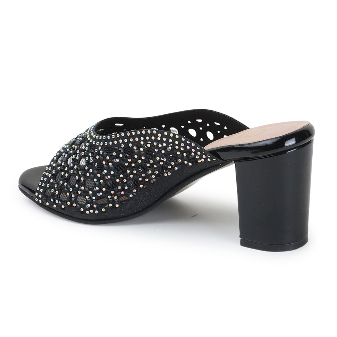 Women Embellished Block Heel Sandals