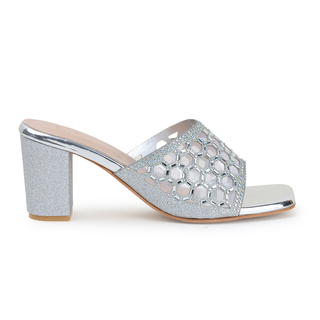 Women Embellished Block Heel Sandals