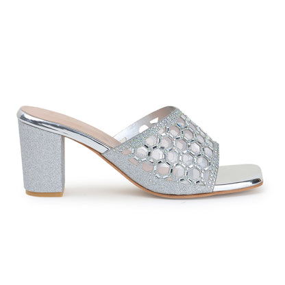 Women Embellished Block Heel Sandals