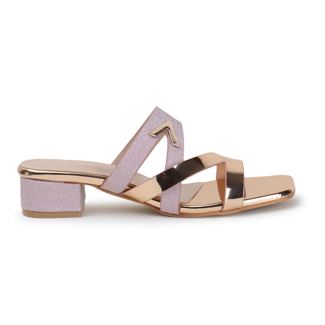 Women Embellished Block Heel Sandals