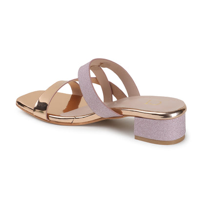 Women Embellished Block Heel Sandals