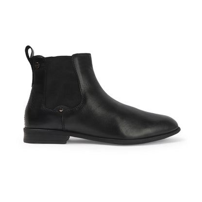 Elegant Classic Leather Ankle Chelsea Boots for Men