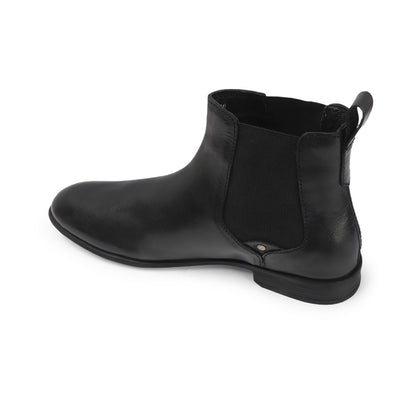 Elegant Classic Leather Ankle Chelsea Boots for Men
