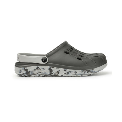 Men Perforated Comfort Clogs with Contrasting Strap