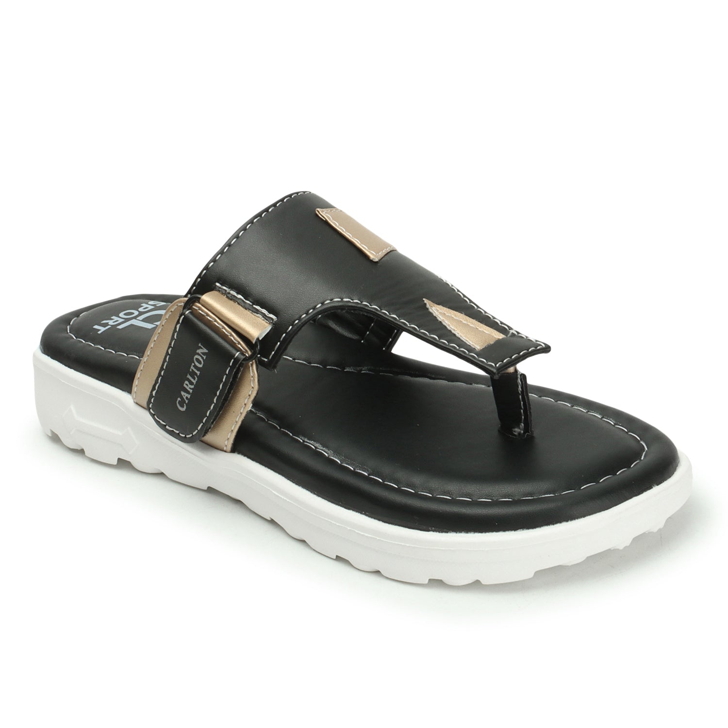 Women Lightweight Thong Velcro Sandals