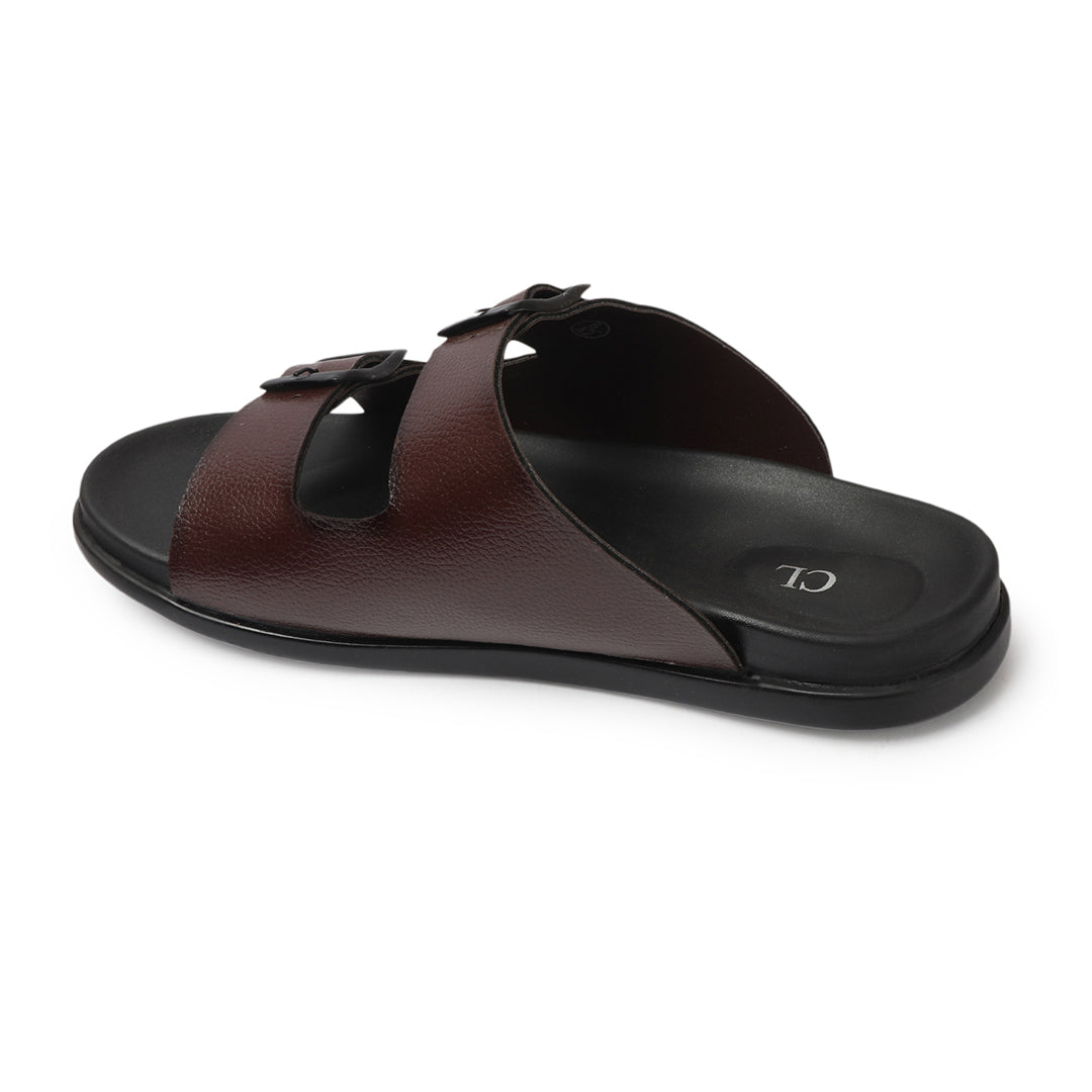 Double Buckle Adjustable Comfort Slides Sandals
