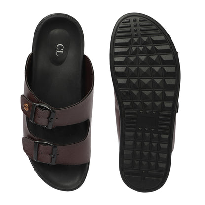 Double Buckle Adjustable Comfort Slides Sandals