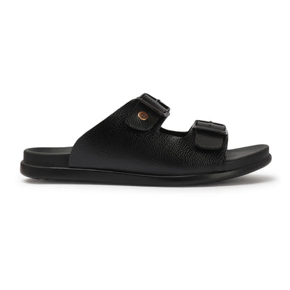 Double Buckle Adjustable Comfort Slides Sandals