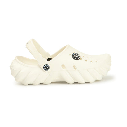 Men Textured Comfort Clogs with Back Strap