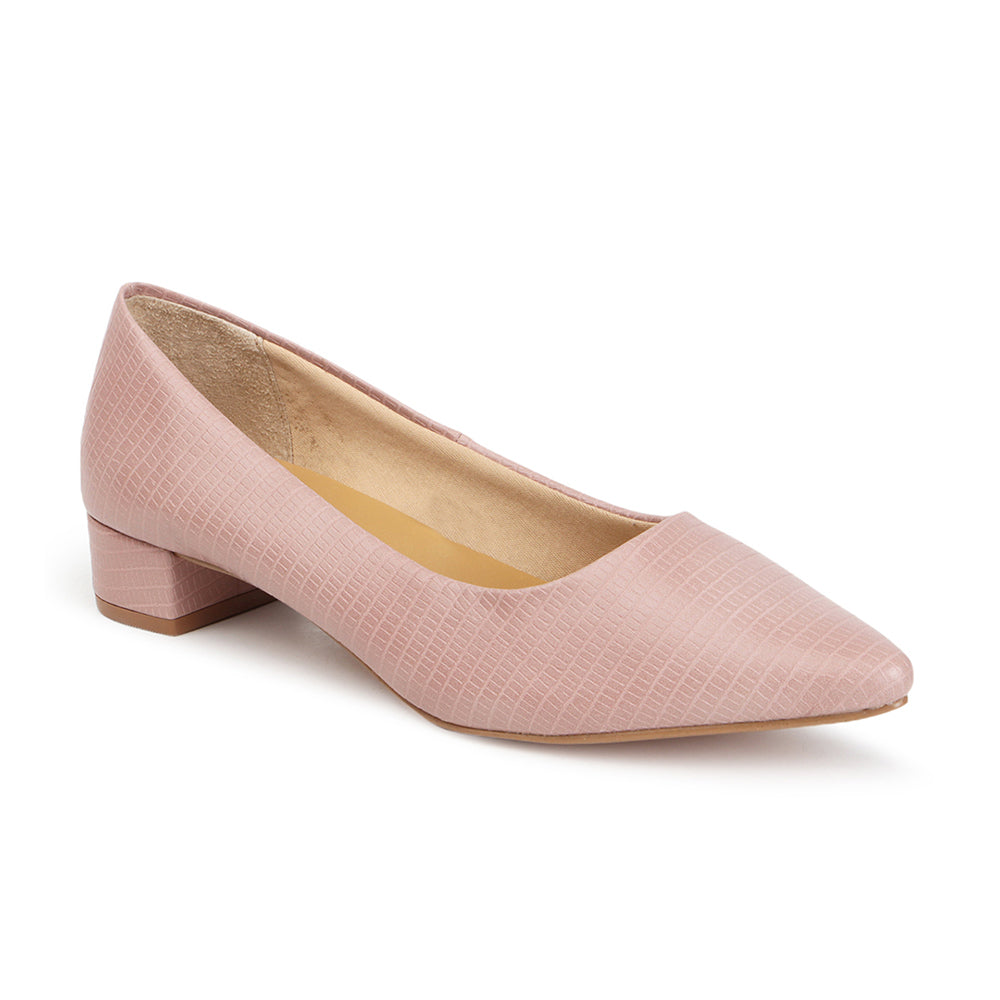 Pink Flipkart Pump Shoes Women's Pointed Toe Kitten Heeled Pump