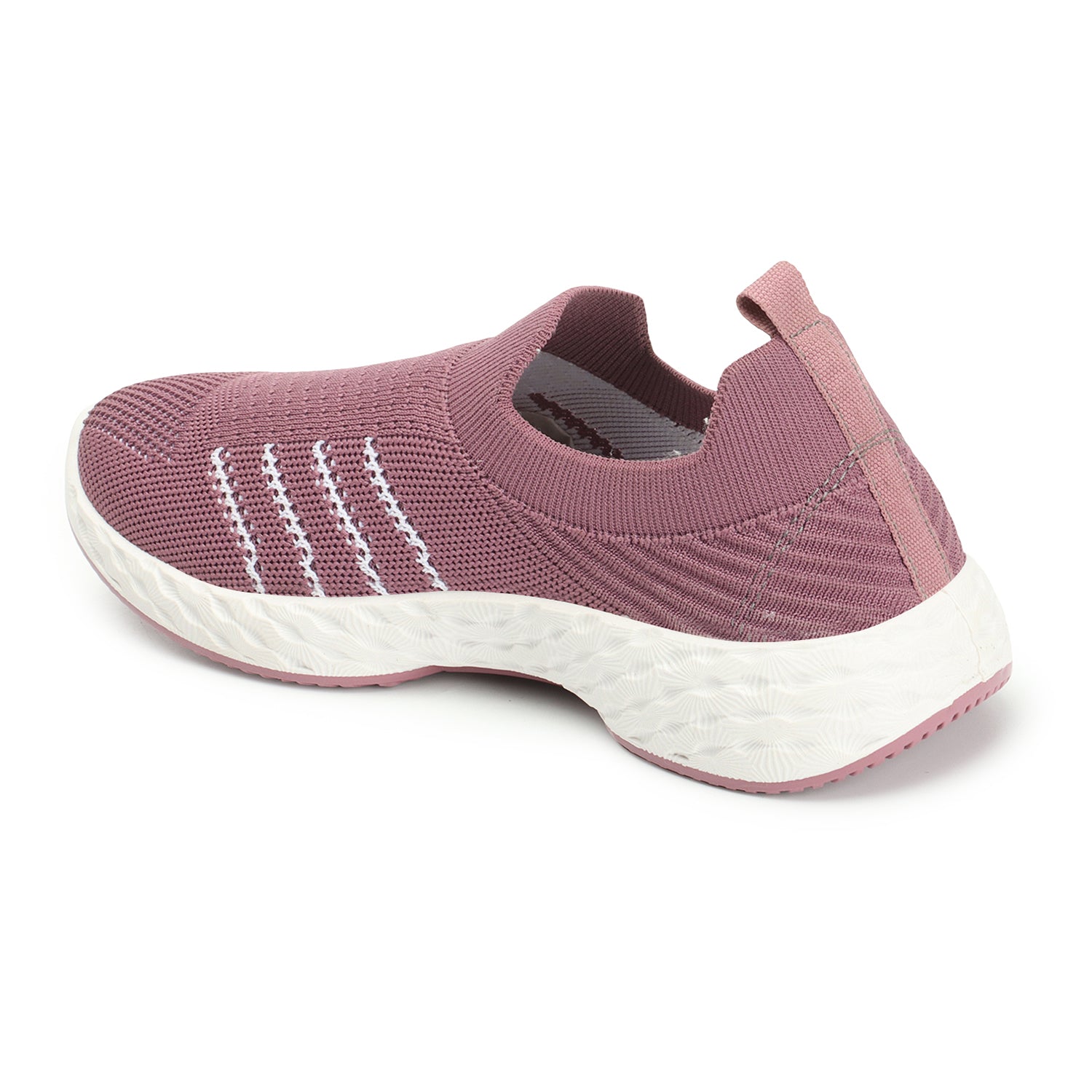 Women Woven Design Lightweight Slip On Sneakers