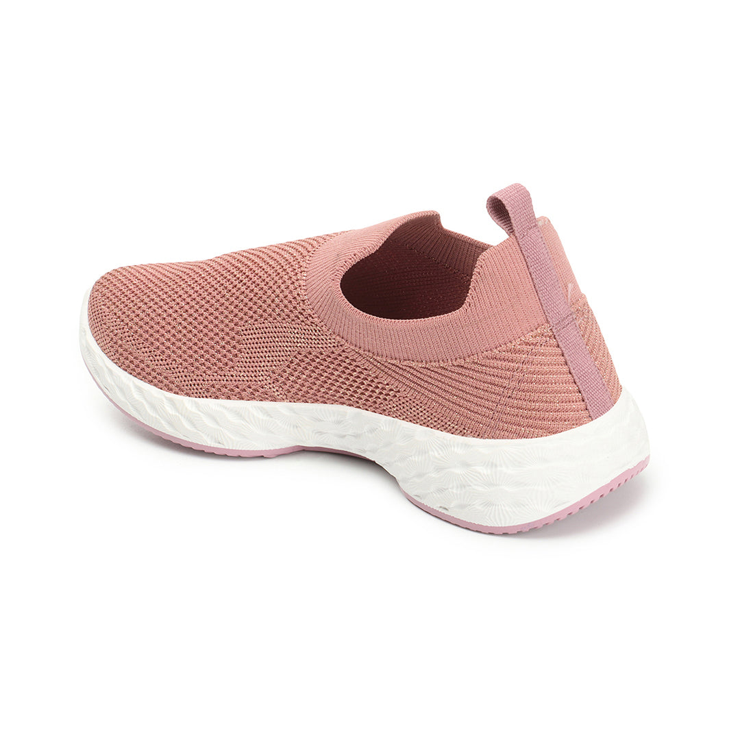 Women Woven Design Lightweight Slip On Sneakers