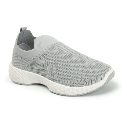 Women Woven Design Lightweight Slip On Sneakers