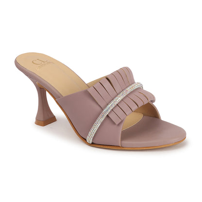 Women Embellished Party Stiletto Heel Sandals