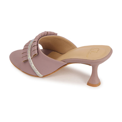 Women Embellished Party Stiletto Heel Sandals