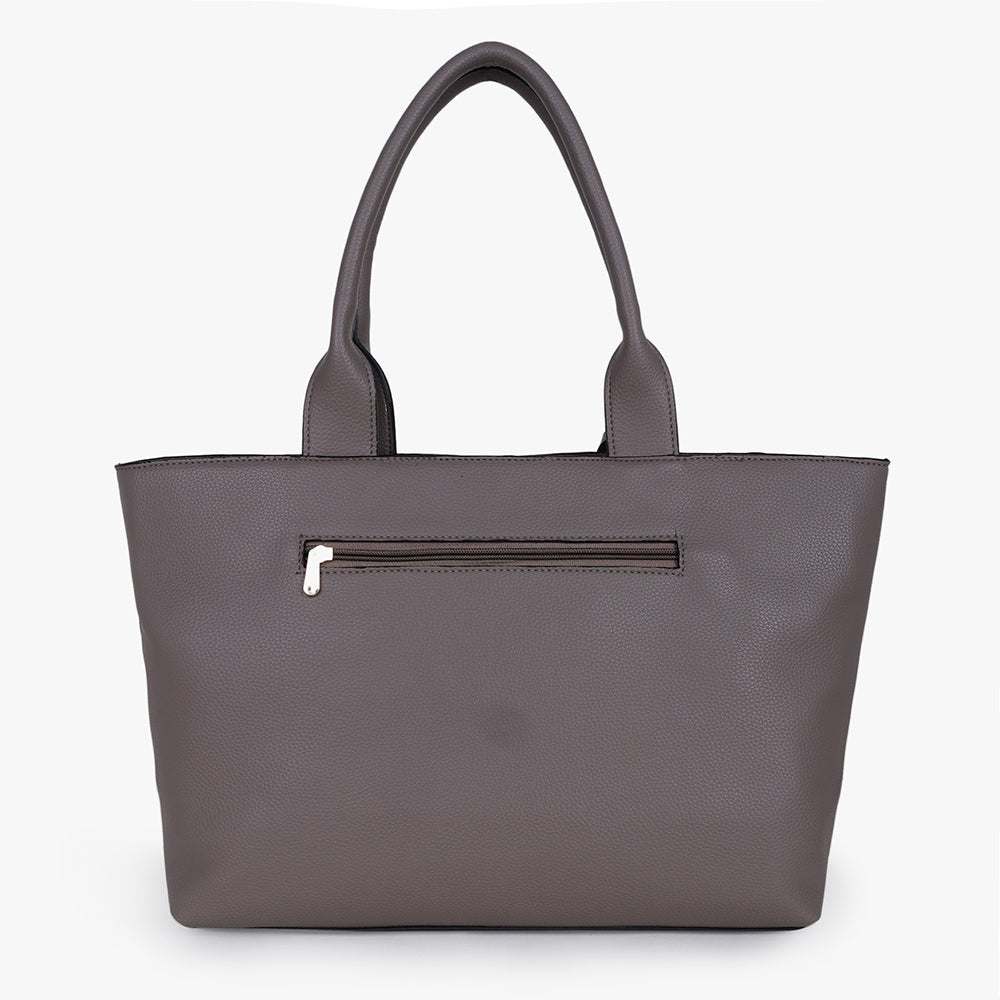 Women Structured Handheld Bag with Tasselled