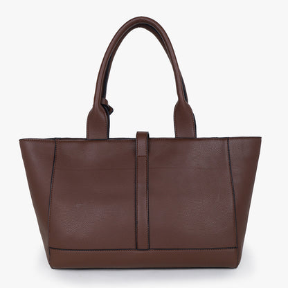 Women Structured Handheld Bag with Tasselled