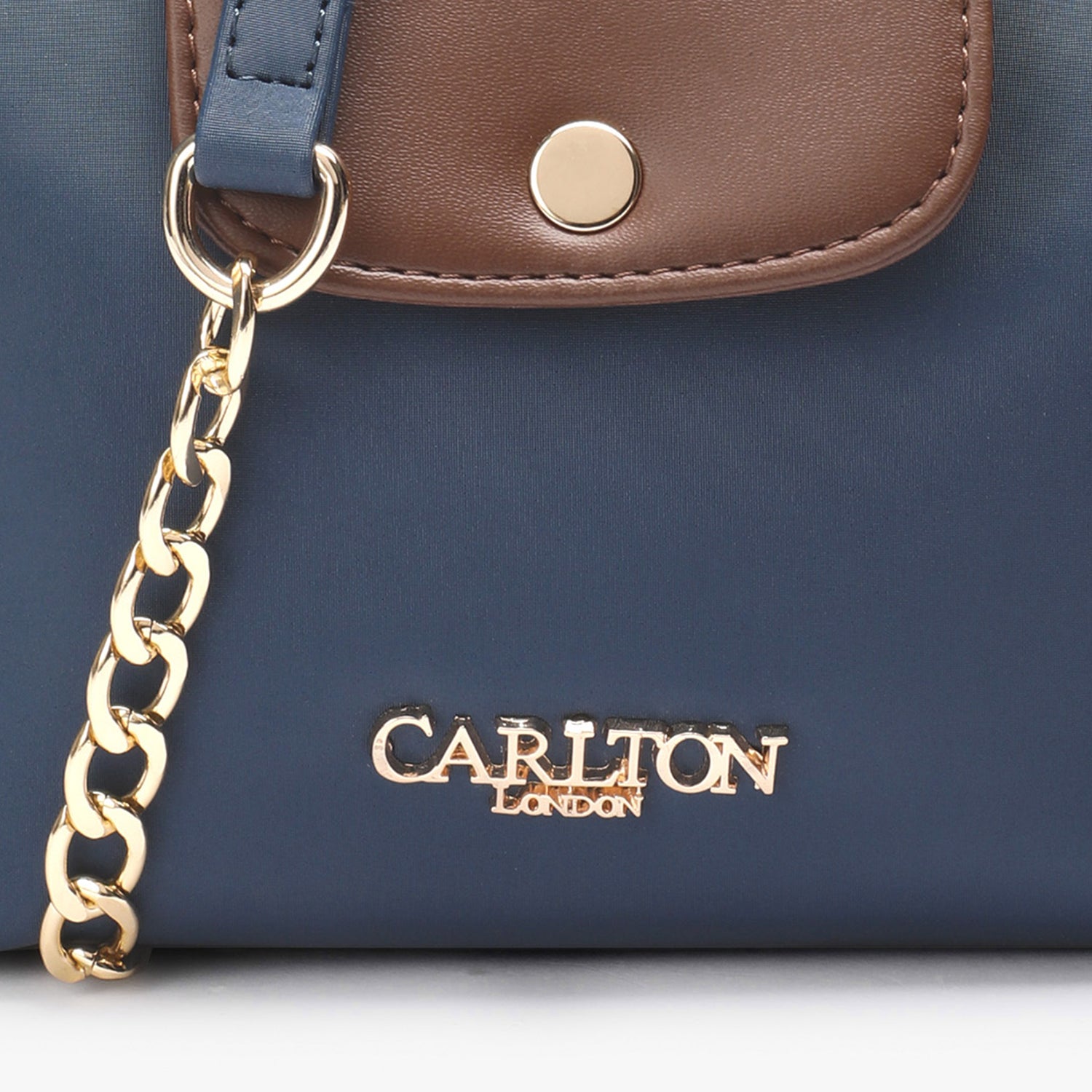 Carlton London Blue Two Toned Sling Bag  CLLP 1049 Blue