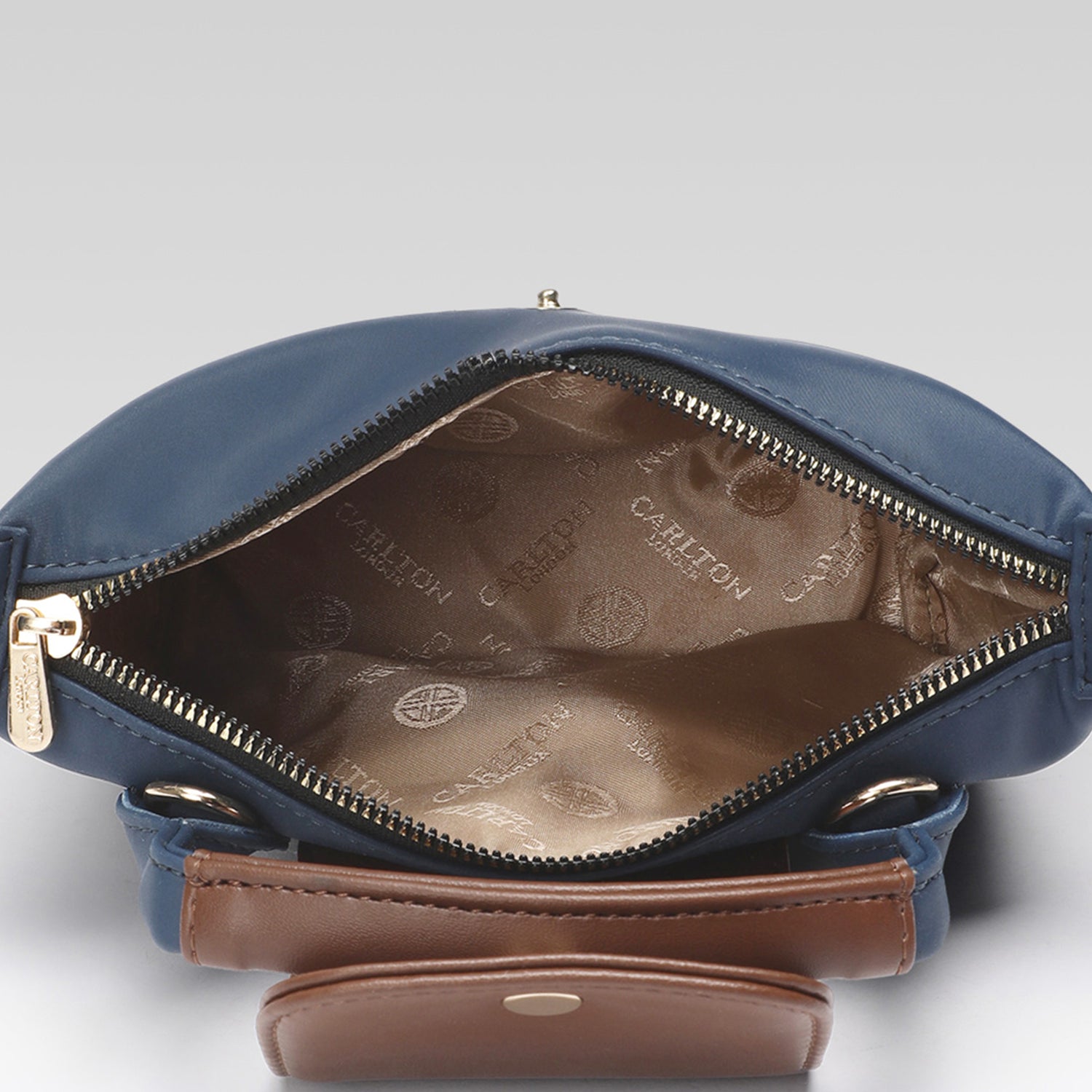 Carlton London Blue Two Toned Sling Bag  CLLP 1049 Blue