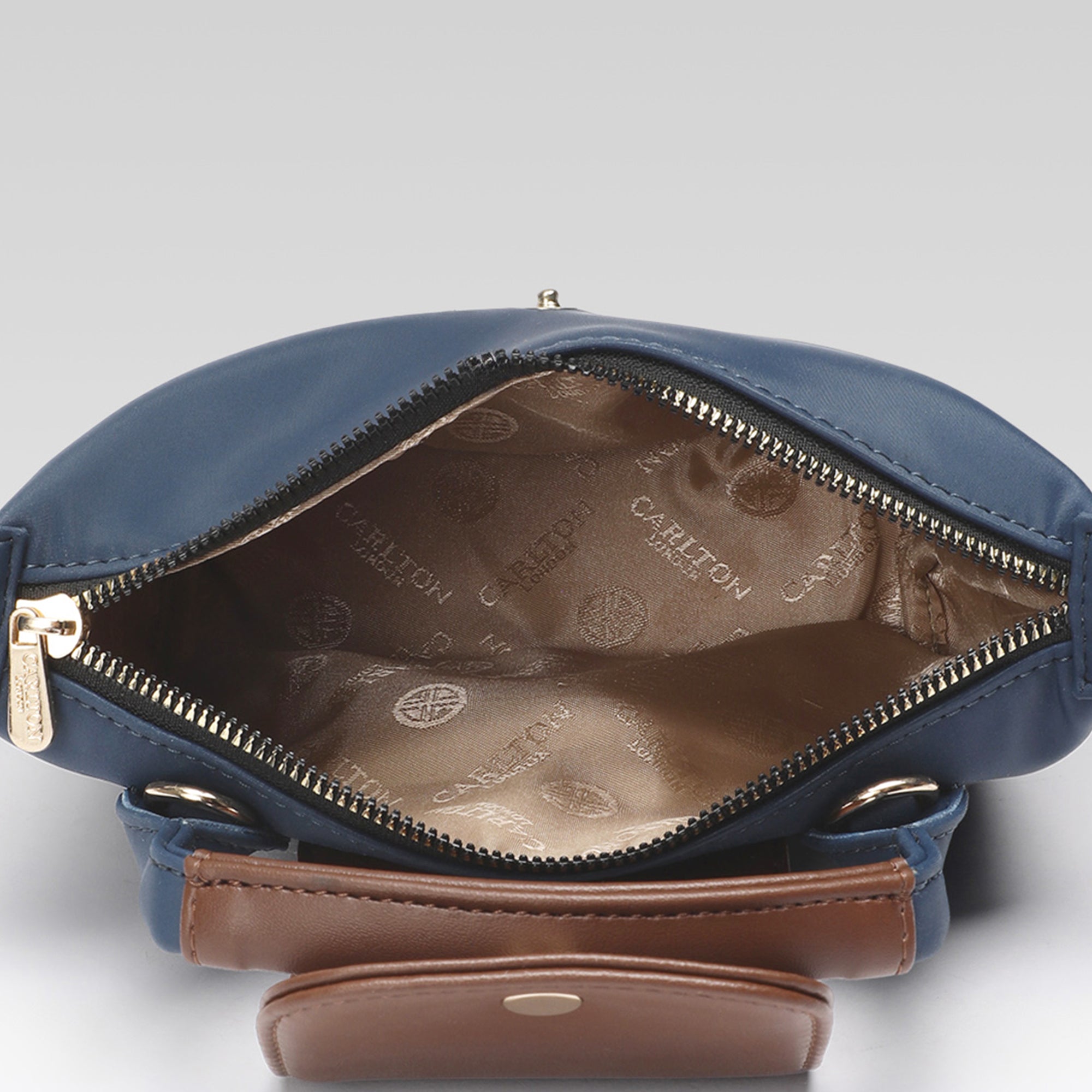 Carlton London Blue Two Toned Sling Bag  CLLP 1049 Blue
