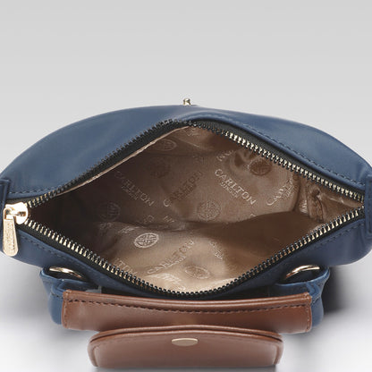 Carlton London Blue Two Toned Sling Bag  CLLP 1049 Blue