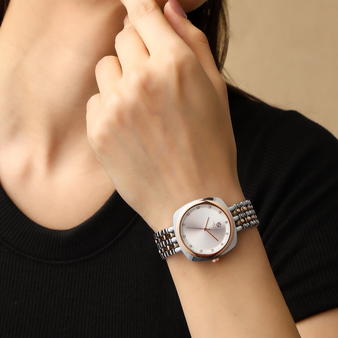 Women Celeste Silver Analog Watch - CLW-CT-55