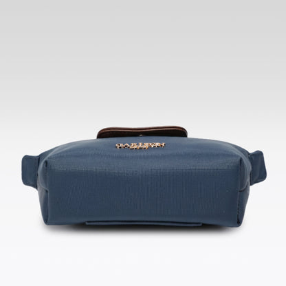 Carlton London Blue Two Toned Sling Bag  CLLP 1049 Blue
