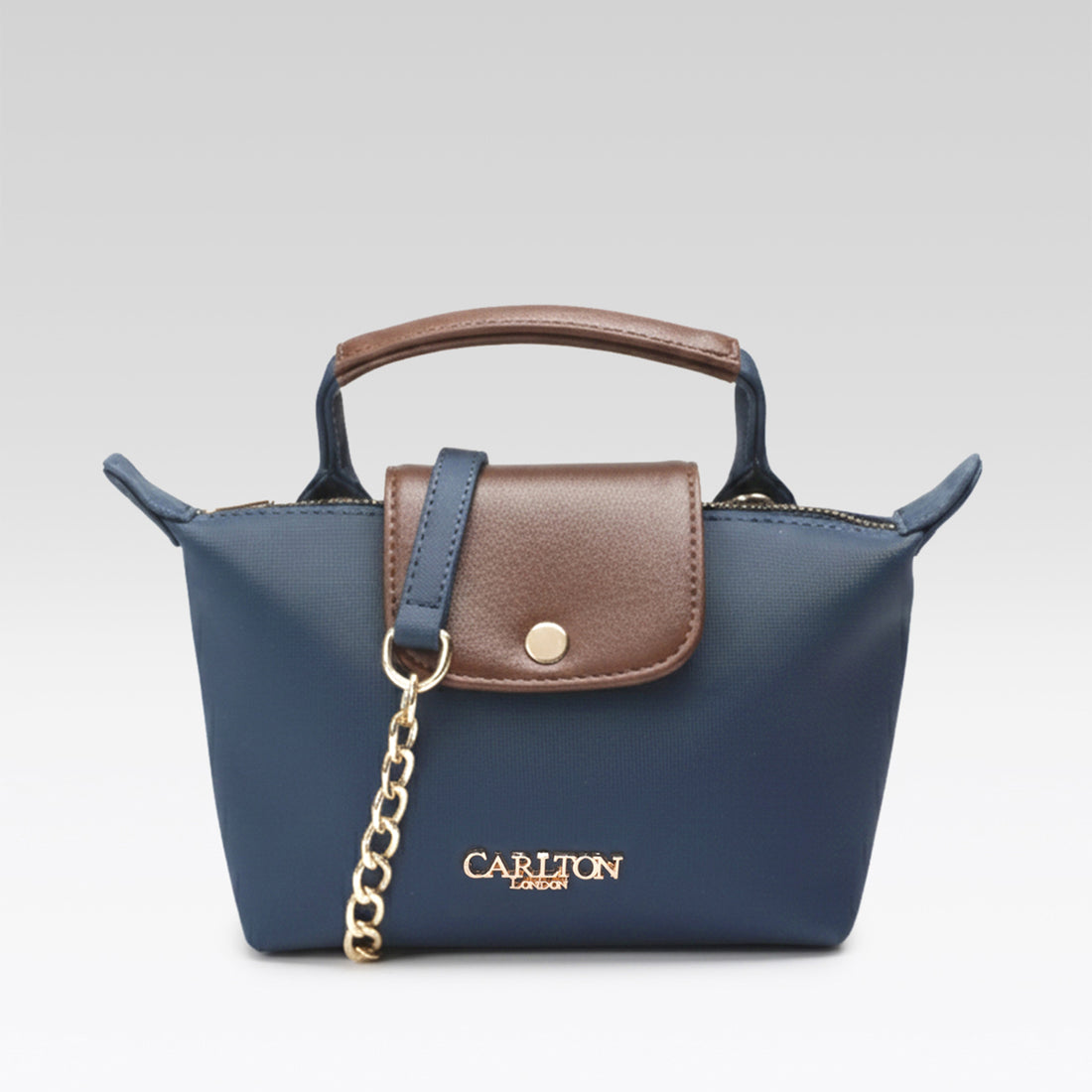 Carlton London Blue Two Toned Sling Bag CLLP 1049 Blue