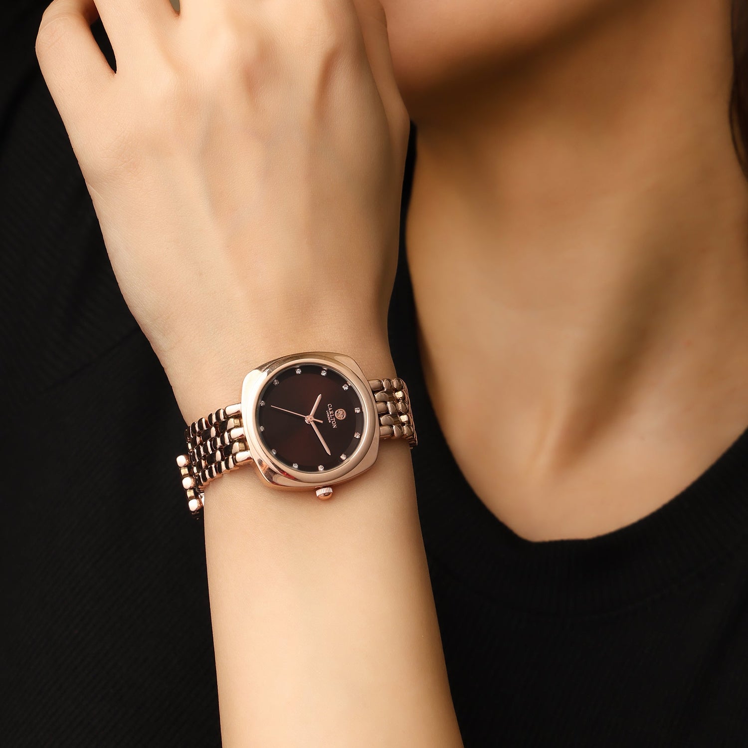 Women Celeste Brown Analog Watch - CLW-CT-33