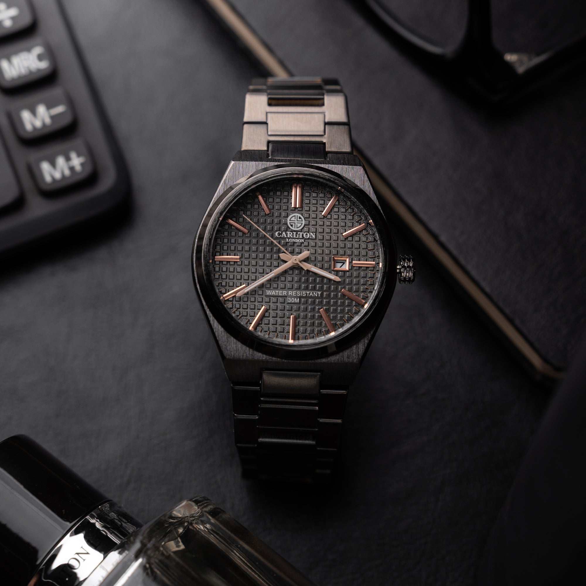 Carlton London Alfred Men Brown Analog Watch - CLMWT-01