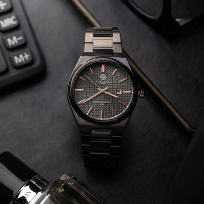 Carlton London Alfred Men Brown Analog Watch - CLMWT-01