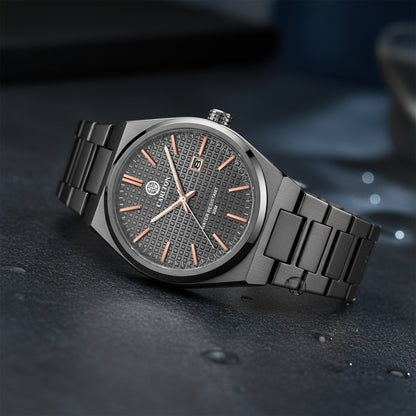 Carlton London Alfred Men Brown Analog Watch - CLMWT-01