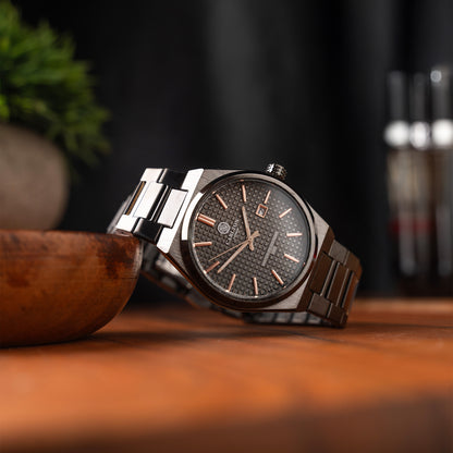 Carlton London Alfred Men Brown Analog Watch - CLMWT-01