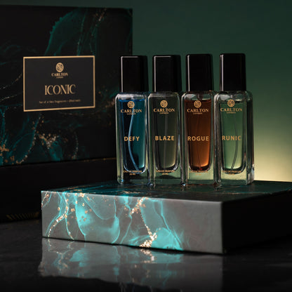 Luxury Perfume Iconic Gift Set For Men Eau De Parfum 4X20 Ml