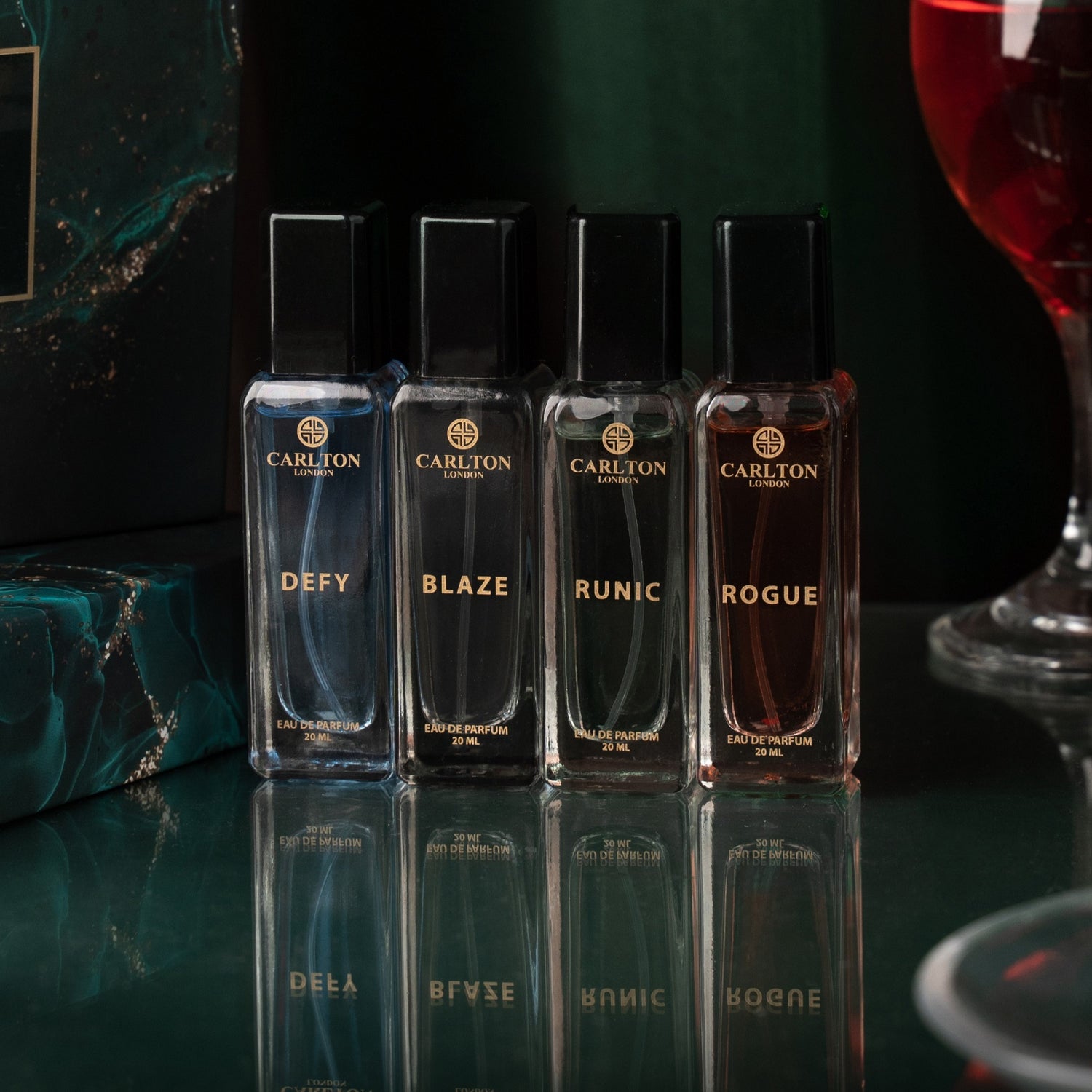 Luxury Perfume Iconic Gift Set For Men Eau De Parfum 4X20 Ml