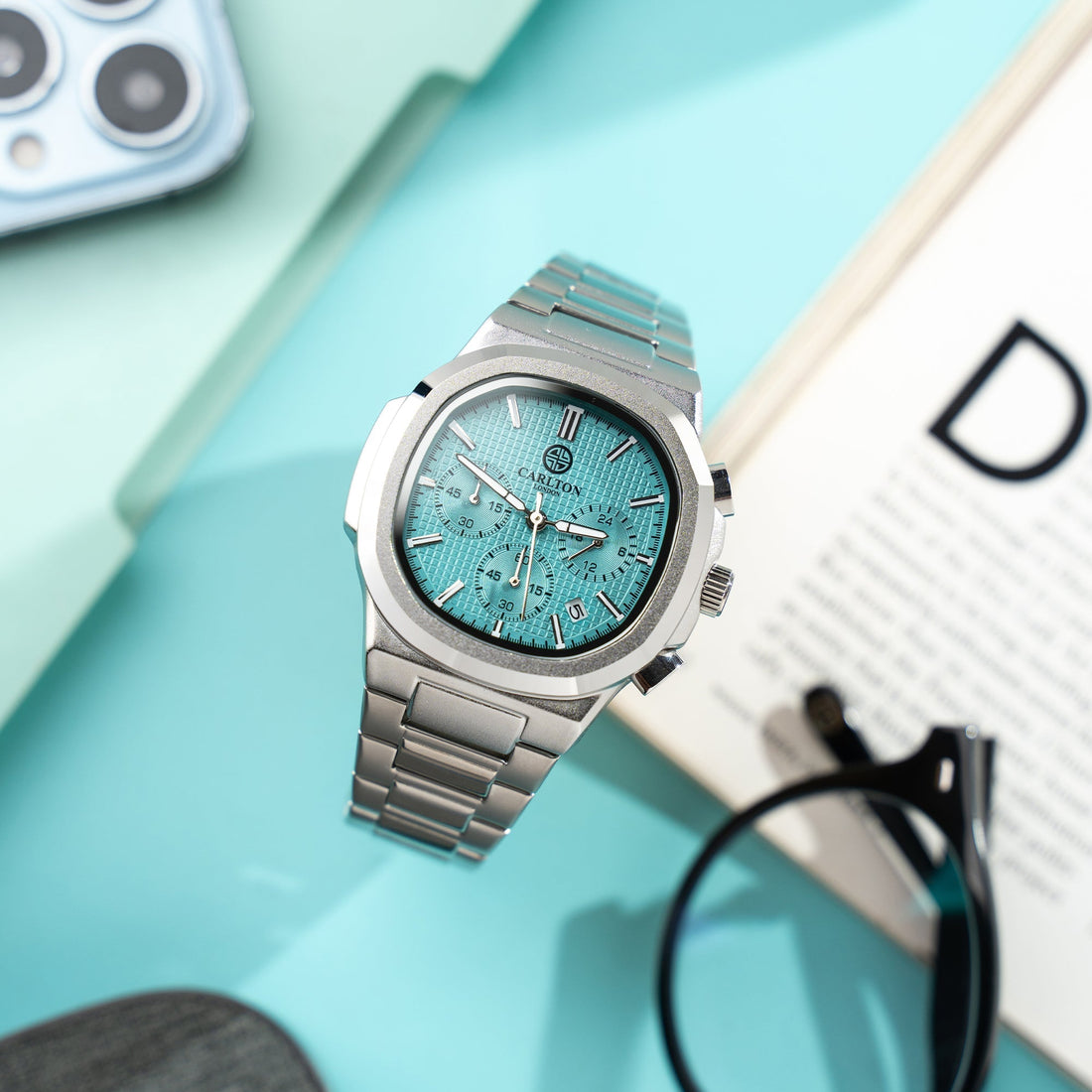 Parker Men Analog Blue Watch -CLSTFBLUM