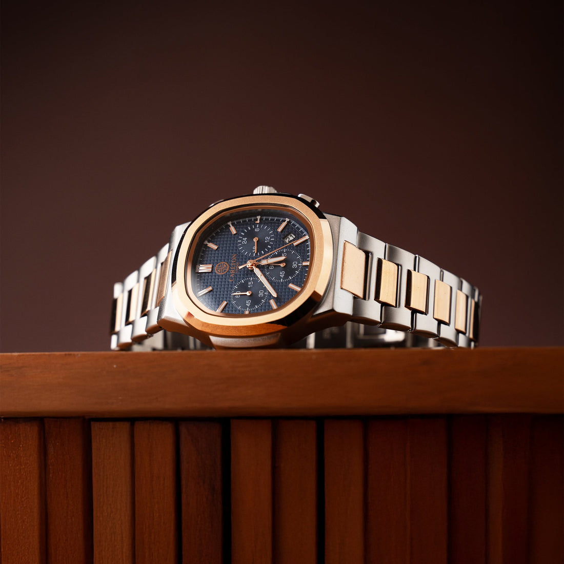 Parker Men Analog Blue Watch -CLSDTBLUM