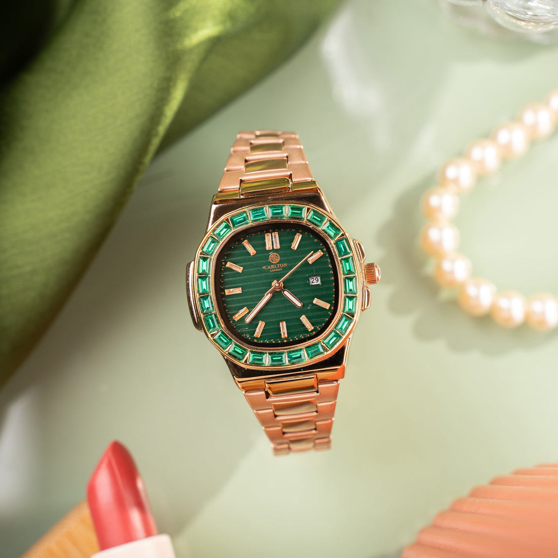 Grace Women Analog Green Watch-CLDPP-002