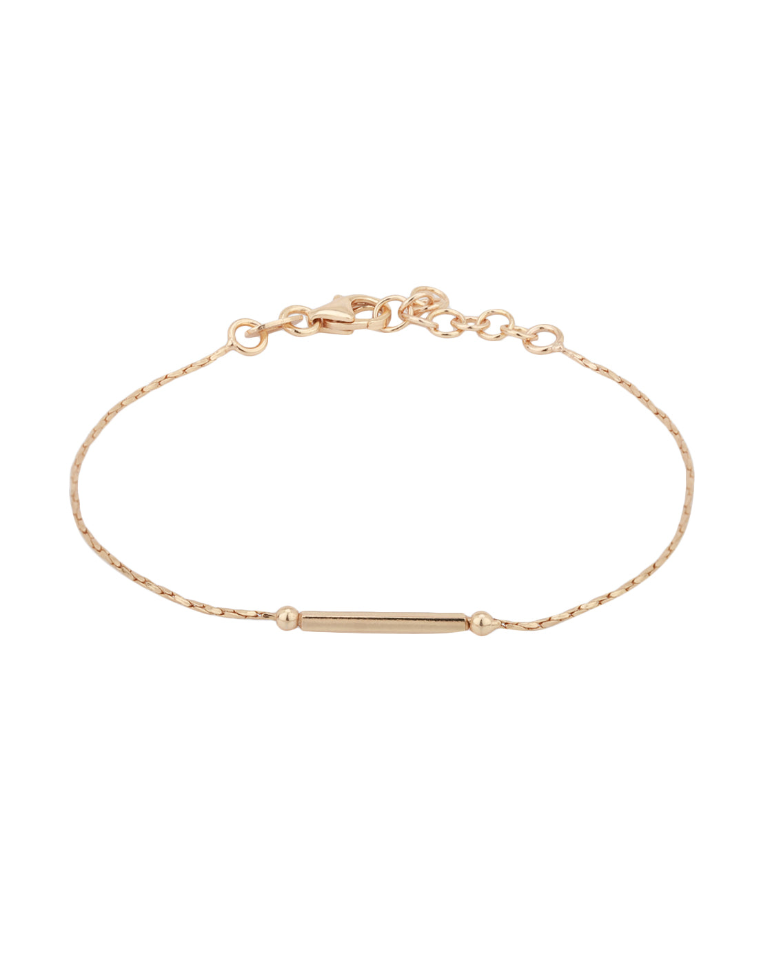 Carlton London Rose Gold Plated Bracelet For Women