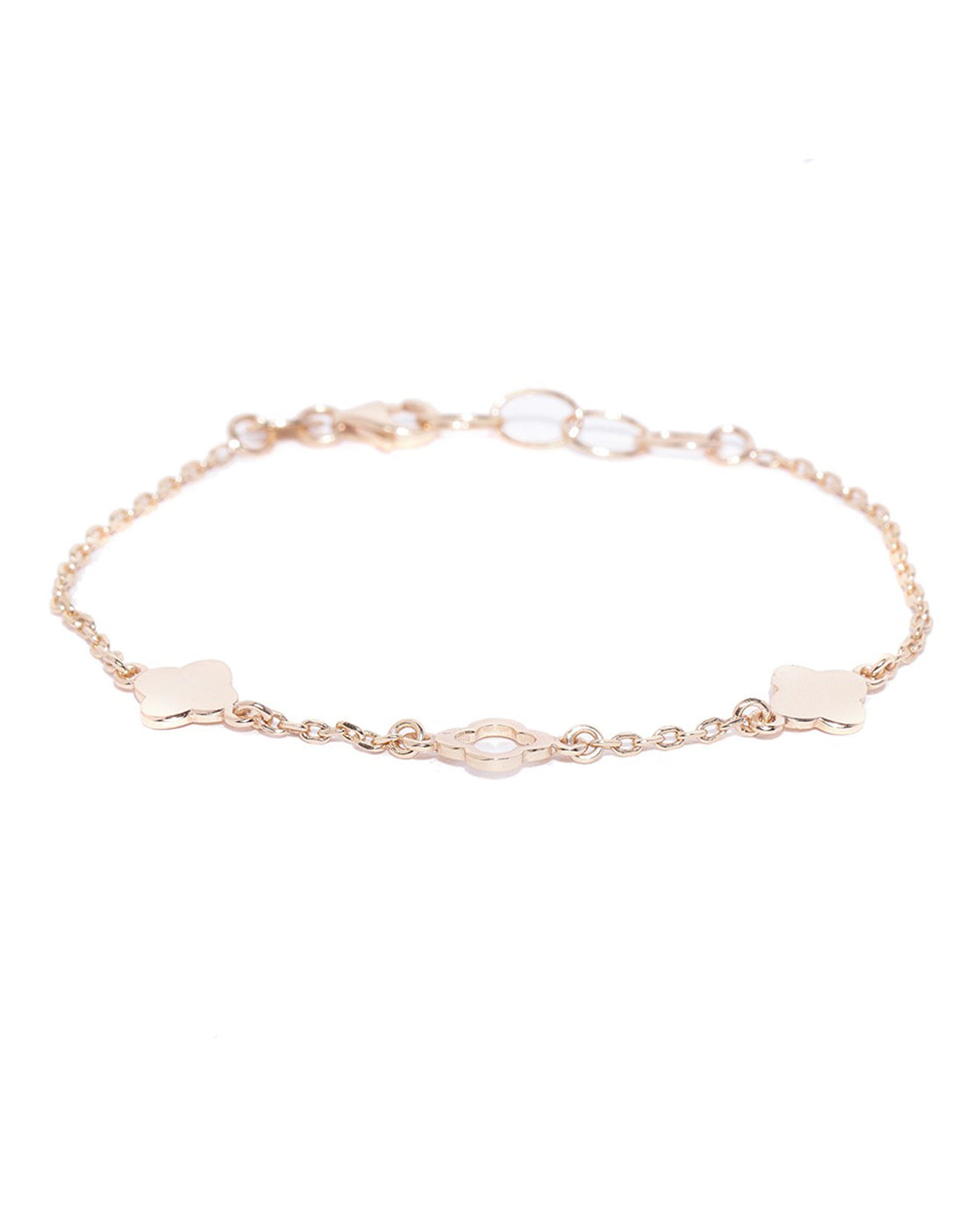 Buy Kairangi by Yellow Chimes Rose Gold Plated Stainless Steel Western  Style Crystal Chain Bracelet for Women and Girls Online at Best Prices in  India - JioMart.