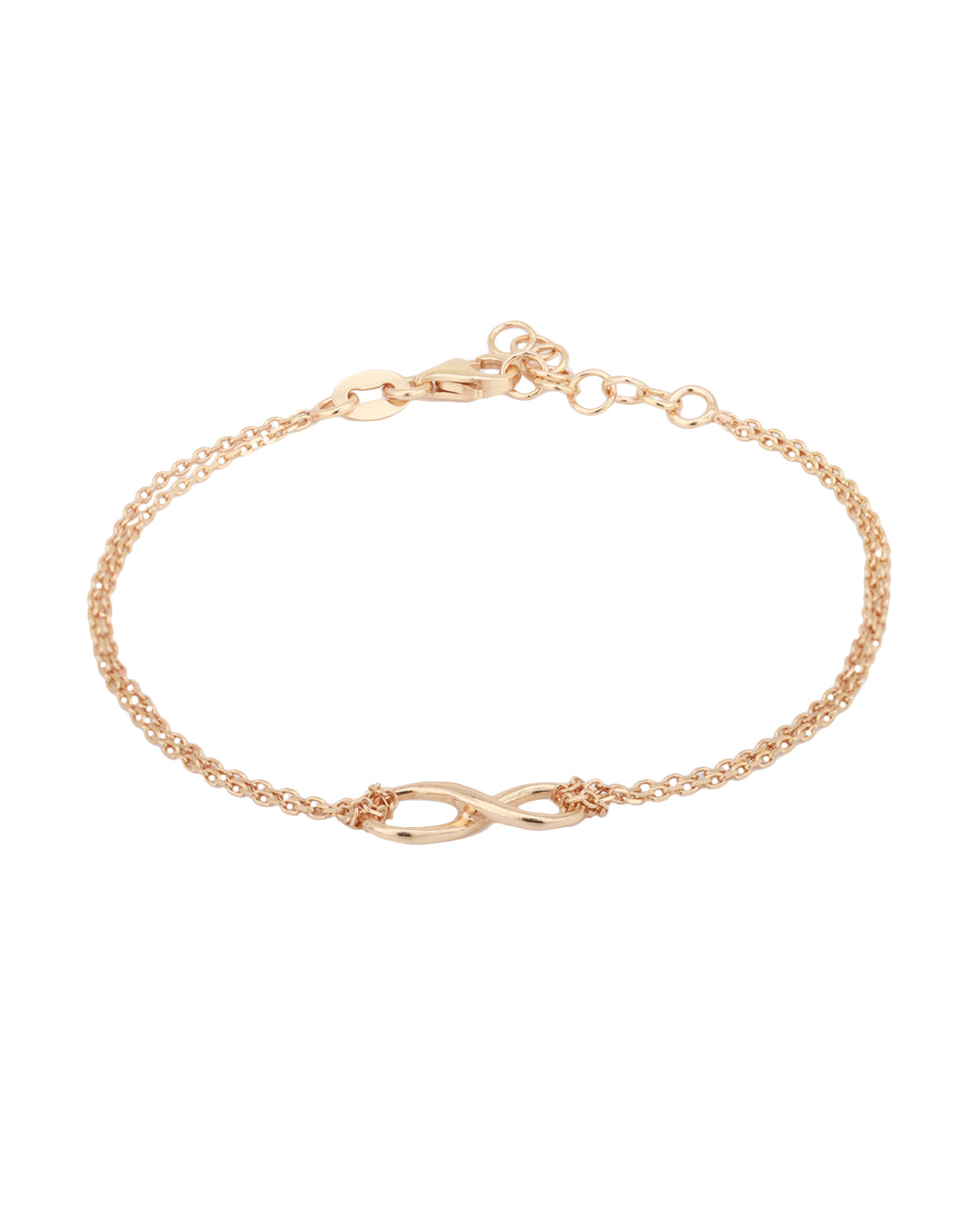 Infinity Cord Bracelet in Gold Plating | Forever My