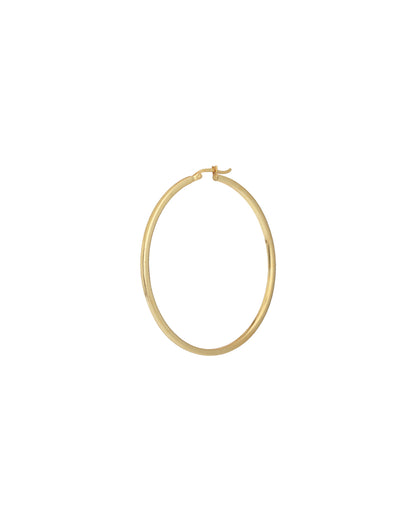 Carlton London Gold Plated Circular Hoop Earring For Women