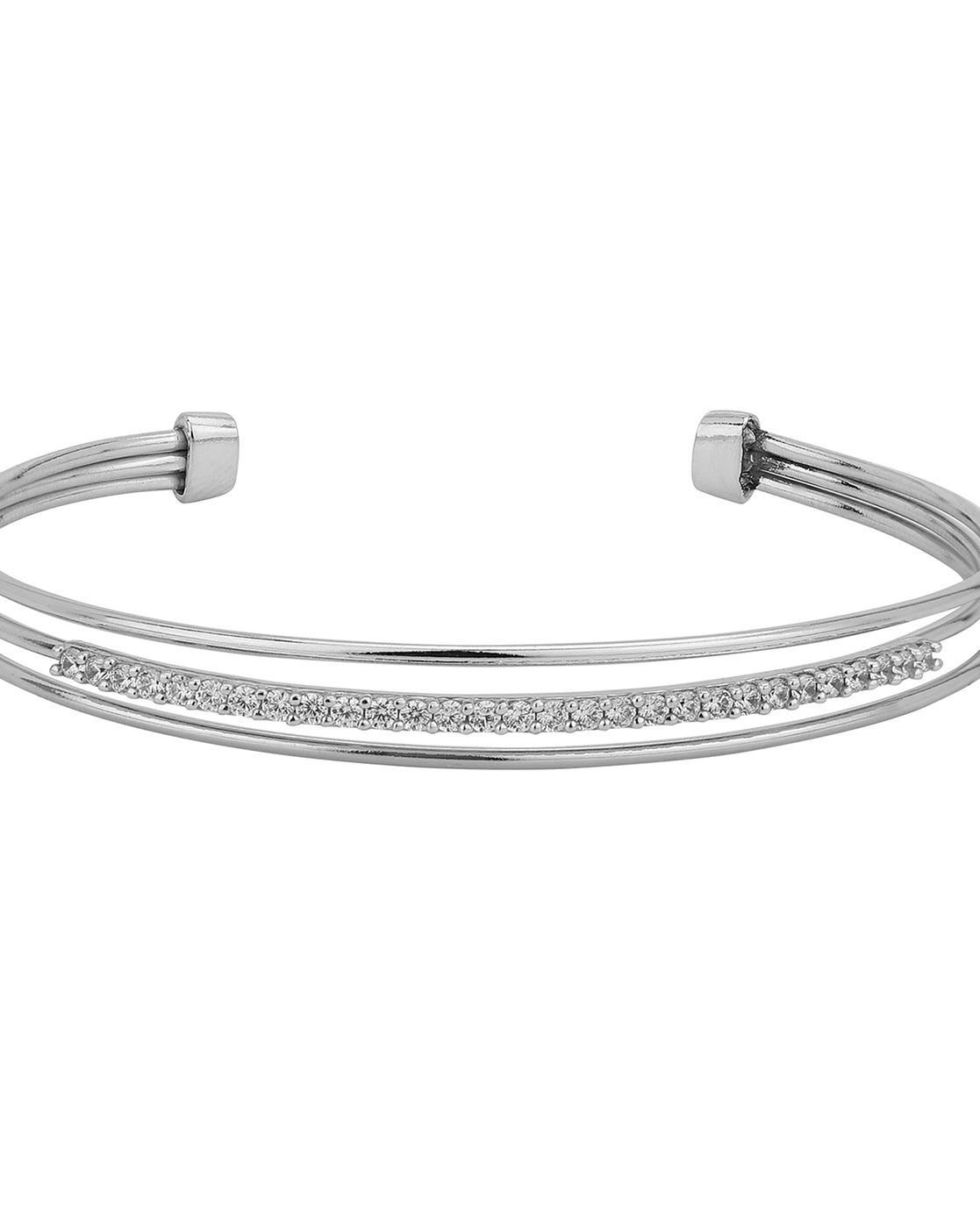 David Yurman Buckle Crossover Cuff Bracelet with Diamonds 883932973471 -  Gary Michaels Fine Jewelry