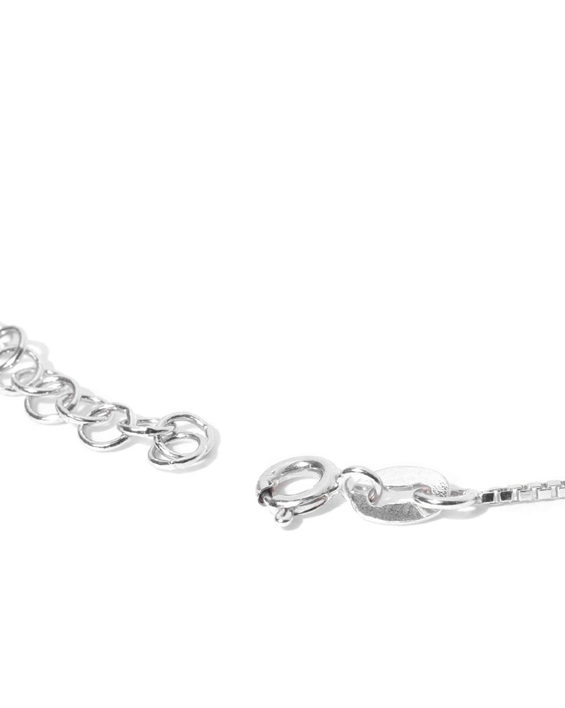 Carlton London Cz-Studded Heart Rhodium Plated Bracelet