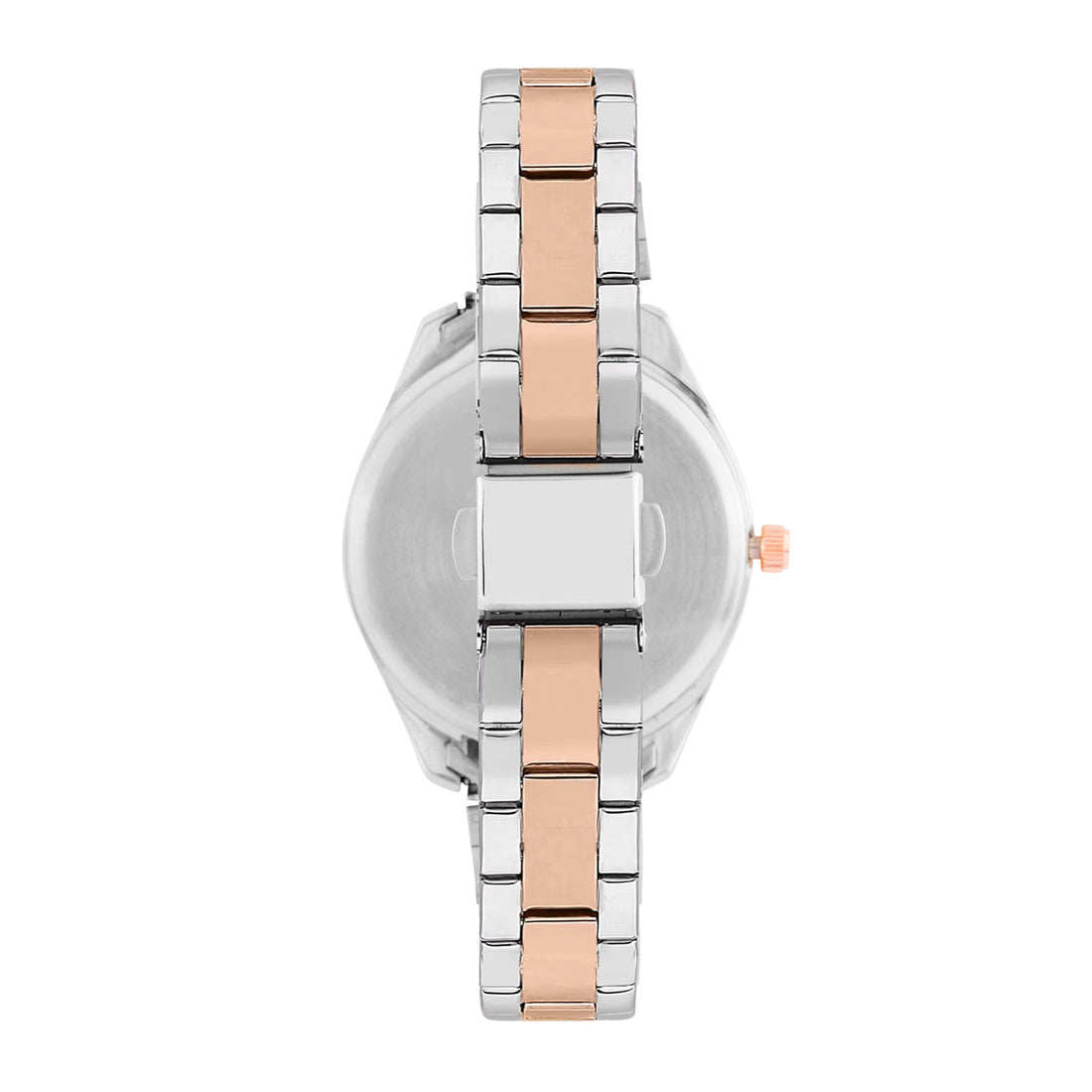 Carlton London Women Rose Gold/Green Stainless Steel Harper Analog Watch - CLBRTGRN