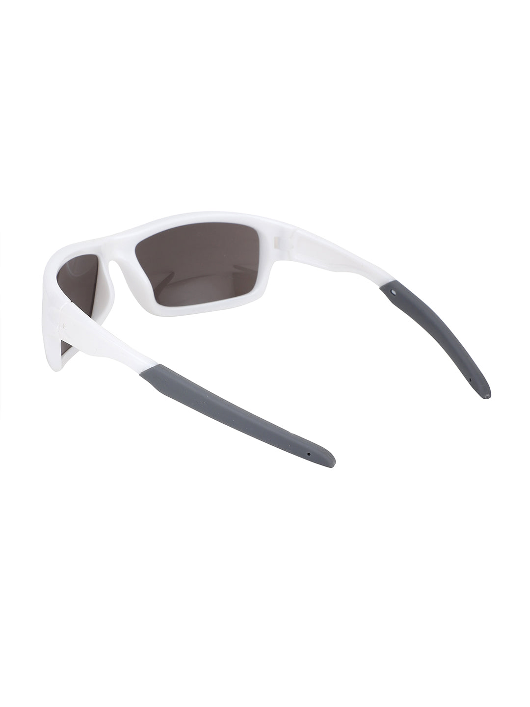 Carlton London Mirrored Lens  White Rectangle Sunglasses With Uv Protected Lens For Boy